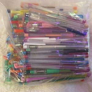 Assorted Color Gel Pens Set 50pc